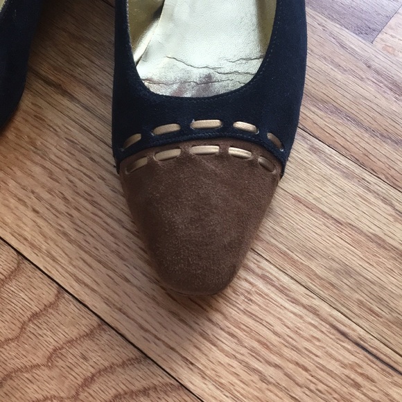 Paloma of Italy suede heels vintage - Picture 2 of 4